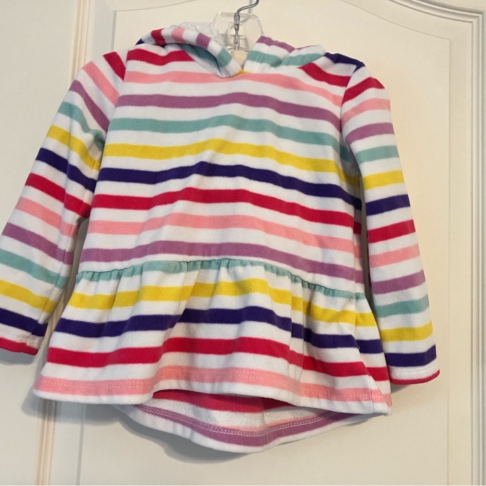 Carter's Multicolor Striped Hoodie for Kids
